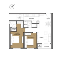 Thiết kế căn hộ 3A-05 Thiết kế căn hộ 3A-05