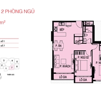 Thiết kế căn hộ 01-LP1, 07-LP2