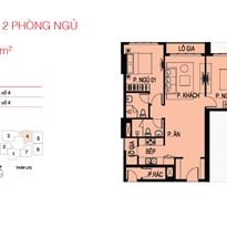 Thiết kế căn hộ 04-LP1, 04-LP2