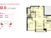 Thiết kế căn hộ 01-LP1, 06-LP2 | Giá: 24 triệu/m² | DT: 82m²