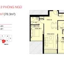 Thiết kế căn hộ 06-LP1, 01-LP2