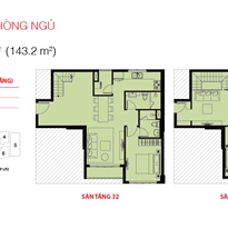 Thiết kế căn hộ 05-LP1, 02-LP2