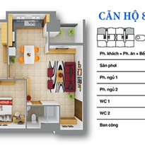 Thiết kế căn hộ 84.17m2 Thiết kế căn hộ 84.17m2