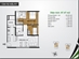 Thiết kế căn hộ A1 | Giá: 44 triệu/m² | DT: 67m²