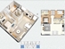 Thiết kế căn hộ A | Giá: 16 triệu/m² | DT: 70m²