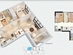 Thiết kế căn hộ C3 | Giá: 16 triệu/m² | DT: 62m²