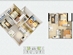 Thiết kế căn hộ C2 | Giá: 16 triệu/m² | DT: 60m²
