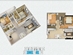 Thiết kế căn hộ B | Giá: 16 triệu/m² | DT: 65m²