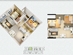 Thiết kế căn hộ C2 | Giá: 16 triệu/m² | DT: 61m²