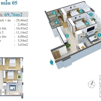 Thiết kế căn hộ 05 Thiết kế căn hộ 05