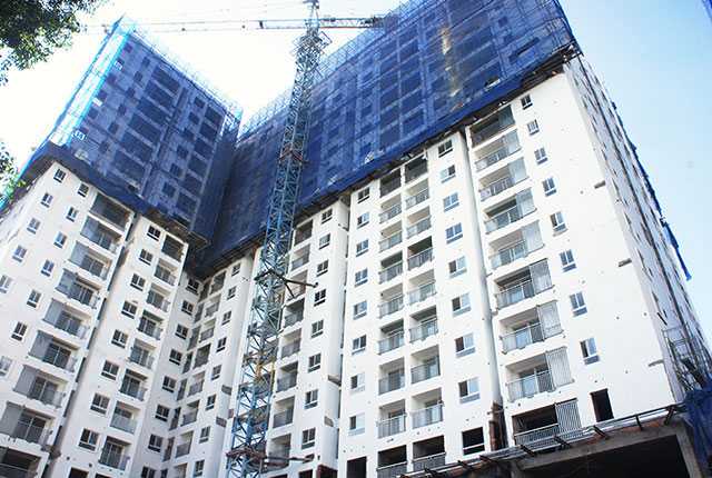 Tiếp tục hoàn thiện block B