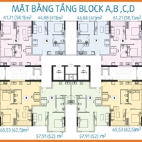 Block A, B, C, D Block A, B, C, D