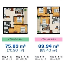 Thiết kế căn hộ 04, 09 - 03, 10