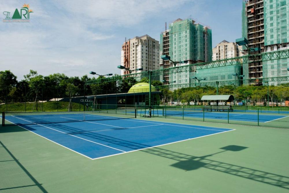 Cụm 4 sân tennis đã được đưa vào sử dụng