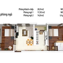 Thiết kế căn hộ A1 Thiết kế căn hộ A1