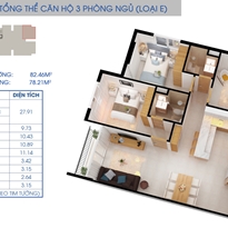 Thiết kế căn hộ E Thiết kế căn hộ E