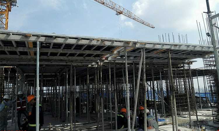 Dự án đang thi công phần thô