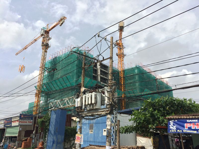 The Avila đang thi công đến tầng 10