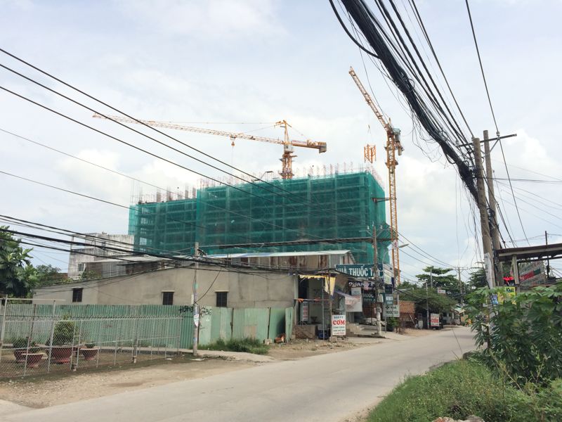 The Avila đang thi công đến tầng 10
