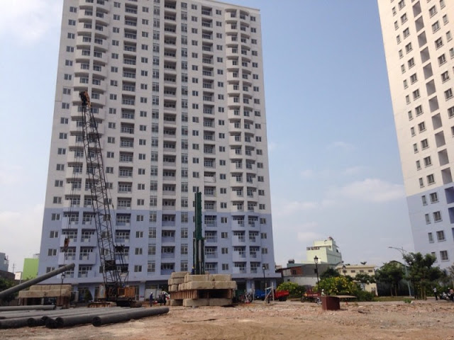 Ép cọc dự án Gotec Apartment