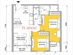 Thiết kế căn hộ 02A | Giá: 26 triệu/m² | DT: 63m²