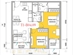 Thiết kế căn hộ 09B | Giá: 26 triệu/m² | DT: 64m²