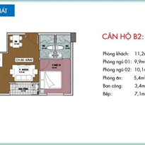 Thiết kế căn hộ B2