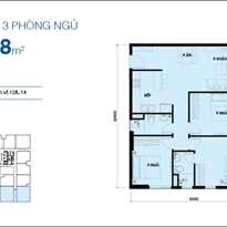 Thiết kế căn hộ 12A, 14