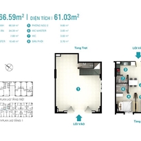 Thiết kế căn hộ LK2 Thiết kế căn hộ LK2