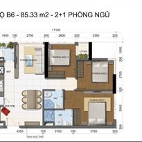 Thiết kế căn hộ B6 Thiết kế căn hộ B6