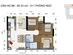 Thiết kế căn hộ B6 | Giá: 25 triệu/m² | DT: 85m²