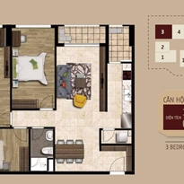 Thiết kế căn hộ số 3 Thiết kế căn hộ số 3