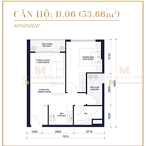 Thiết kế căn hộ B6 Thiết kế căn hộ B6