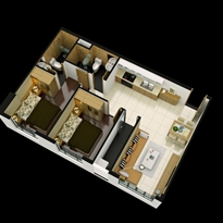 Thiết kế căn hộ 60.13m2 Thiết kế căn hộ 60.13m2