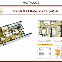 Thiết kế căn hộ 03, 04