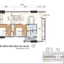 Thiết kế căn hộ B1.02, B2.02