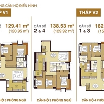 Thiết kế căn hộ 138.53 m2