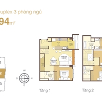 Thiết kế căn hộ 140.94 m2