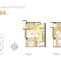 Thiết kế căn hộ 140.94 m2