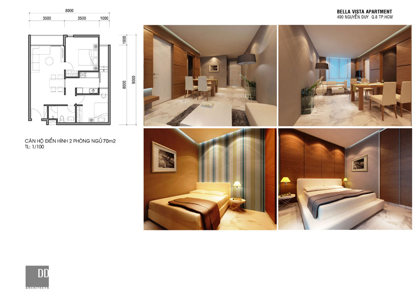 Căn hộ Bella Vista 3