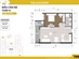 Thiết kế căn hộ 12a, 20 | Giá: 31.8 triệu/m² | DT: 66m²