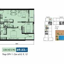 Thiết kế căn hộ 8, 9, 12 Thiết kế căn hộ 8, 9, 12