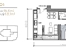 Thiết kế căn officetel 01 | Giá: 80 triệu/m² | DT: 69m²