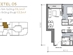 Thiết kế căn officetel 05 | Giá: 80 triệu/m² | DT: 69m²