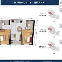 Thiết kế căn hộ A01-B01 Thiết kế căn hộ A01-B01