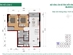Thiết kế căn hộ loại C | Giá: 29 triệu/m² | DT: 74m²