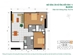 Thiết kế căn hộ 01, 06 | Giá: 29 triệu/m² | DT: 77m²