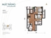 Thiết kế căn hộ 01 | Giá: 26 triệu/m² | DT: 73m²