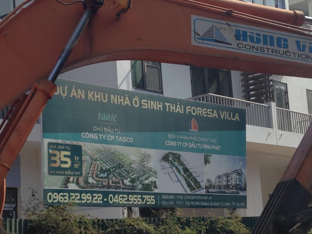 Một số căn xong thô, một số căn vẫn đang thi công