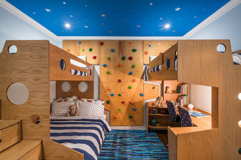 Bộ mẫu phòng ngủ cực kỳ xinh xắn dành cho trẻ em